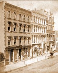 Bill and Shaw's Block in 1878